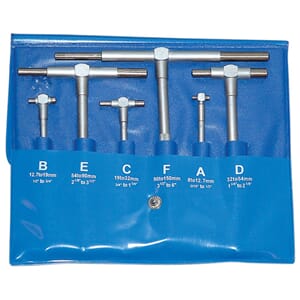 TELESKOPSTIKKMÅL 6 DELER 13 - 153MM.