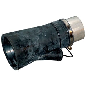 EKSOSMUNNSTYKKE 3" M/KLYPE