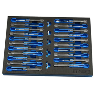 TERMINALVERKTØYSETT 26 DELER 1/2 FOAM