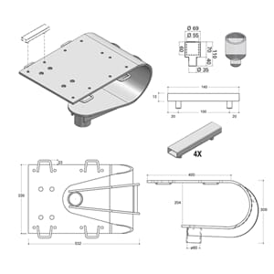 SPESIALHOLDER FOR GIRKASSE