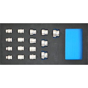 PIPESETT 1/2" EKSTRA KORTE 10 - 32MM