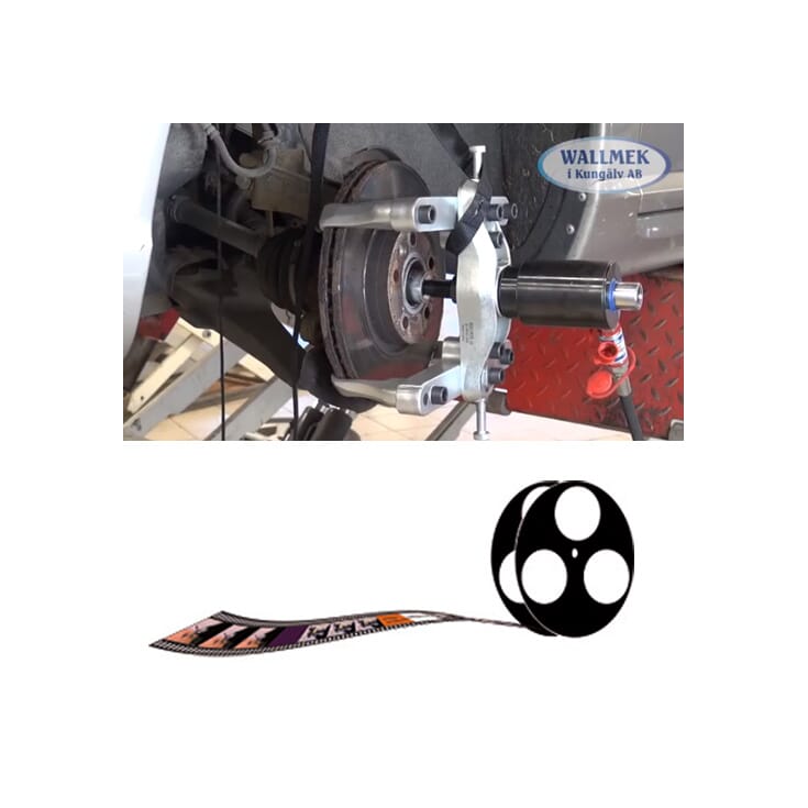 WK-01-00048 Bremseskiveavdrager. Ø260-330 mm