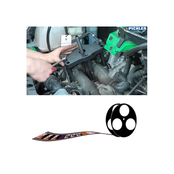 PCH-60385345 Dyseavtrekkersett Iveco SOFIM 2,3/3,0L