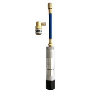 SPRØYTE F/SPORINGSVÆSKE MED KOBLING. R134a. 15 ml