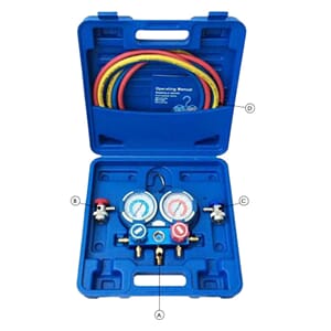 TRYKKTESTESETT R-134a