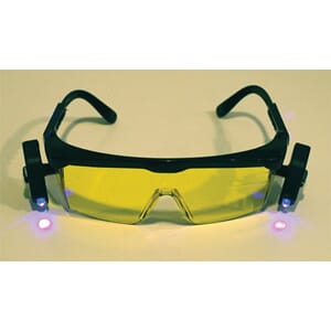 LEKKASJESØKEBRILLER M/UV LYS