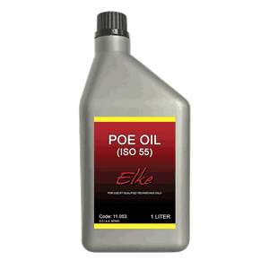 POE 55 OLJE F/KOMPRESSOR. R134a & 1234yf. 1000 ML