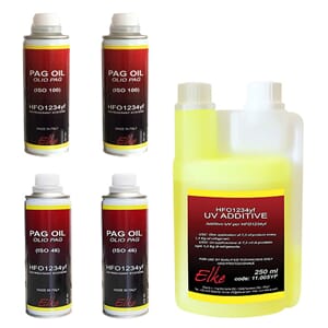 PAG PAKKE FOR 1234yf INNEHOLDER: