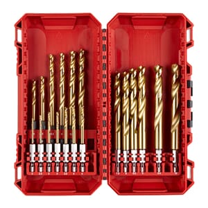SHOCKWAVE HSSG BOR F/SLAGTREKKER MED 1/4" HEX.19 DELER