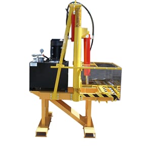 SIKKERHETSBUR FOR HJULDEMONTERINGSMASKIN