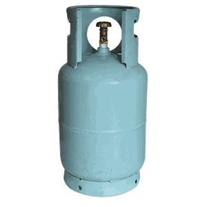 BEHOLDER FOR RETURGASS R134 OG 1234yf. 12 KG.