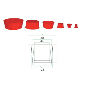 TRANSPORTPLUGG NR.15 100 STK.