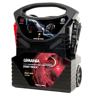 STARTBOOSTER 12/24V 6400A. MED HJUL