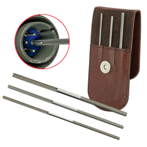 KONTAKTFILSETT 3 STK. M/DIAMANTBELEGG