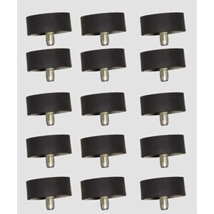 GUMMIKLOSS SETT FOR BATTERIBORD