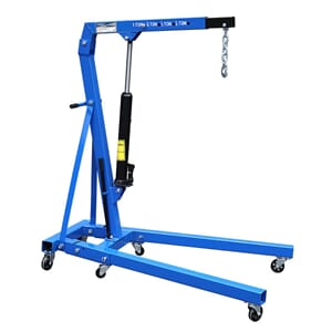 VERKSTEDKRAN 1000 KG. SAMMENLEGGBAR