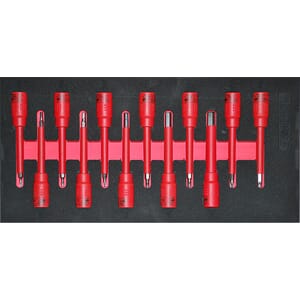 VDE BITSPIPESETT 3/8" TORX & UNBRAKO