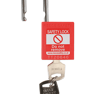 SIKKERHETSHENGELÅS NYLON