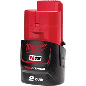 M12 B2 BATTERI 12 V 2,0 Ah.