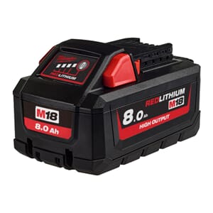 M18 HB8 HIGH OUTPUT BATTERI 18 V 8,0 Ah.