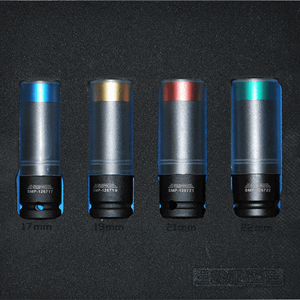 KRAFTPIPESETT LANGE TYNNV. 17-19-21-22MM. M/RING