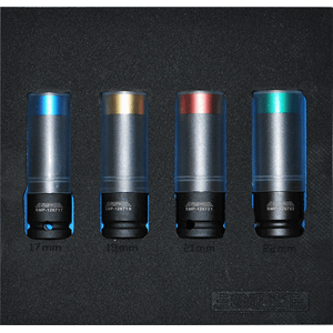 KRAFTPIPESETT LANGE TYNNV. 17-19-21-22MM. M/RING