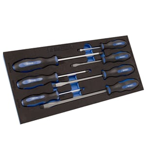 SKRUTREKKERSETT 7 DELER I FOAM -  GJ.KLINGE