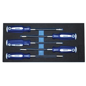 SLANGEKLEMMETREKKERSETT 5 DELER I FOAM