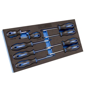 TORX / KUBBETREKKERSETT 9 DELER I FOAM