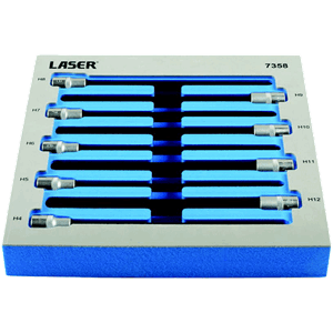 UNBRAKOPIPESETT 3/8"  4-12MM. EKSTRA LANGE