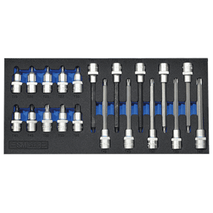 TORX SETT 1/2" 20 DELER K+L I FOAM