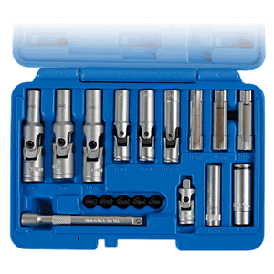 GLØDEPLUGGPIPESETT-TYNNVEGGET