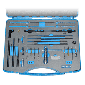 GLØDEPLUGG UTBORINGSETT 8+10MM. MB OM651