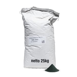 GLASSBLÅSEMIDDEL 25 KG. 200-300 MICRON