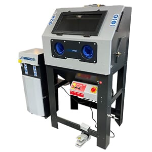 SANDBLÅSEKABINETT 350 LITER