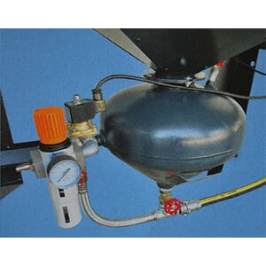 TRYKK-KLOKKE M/LUFTREGULATOR