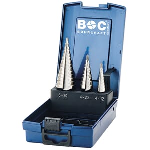 STEGBORSETT 4-30MM. 3 DELER