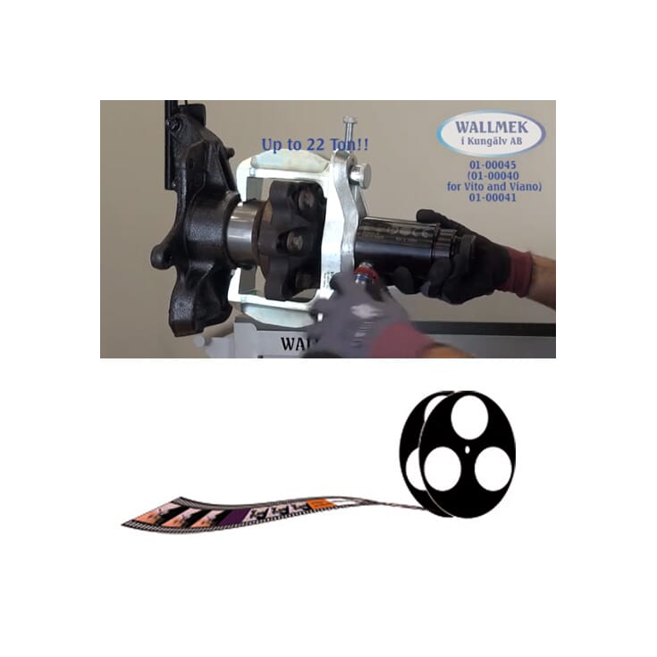 WK-02-00015-010 De-/monteringsverktøy kompakthjullager MB Sprinter,Vito & Viano