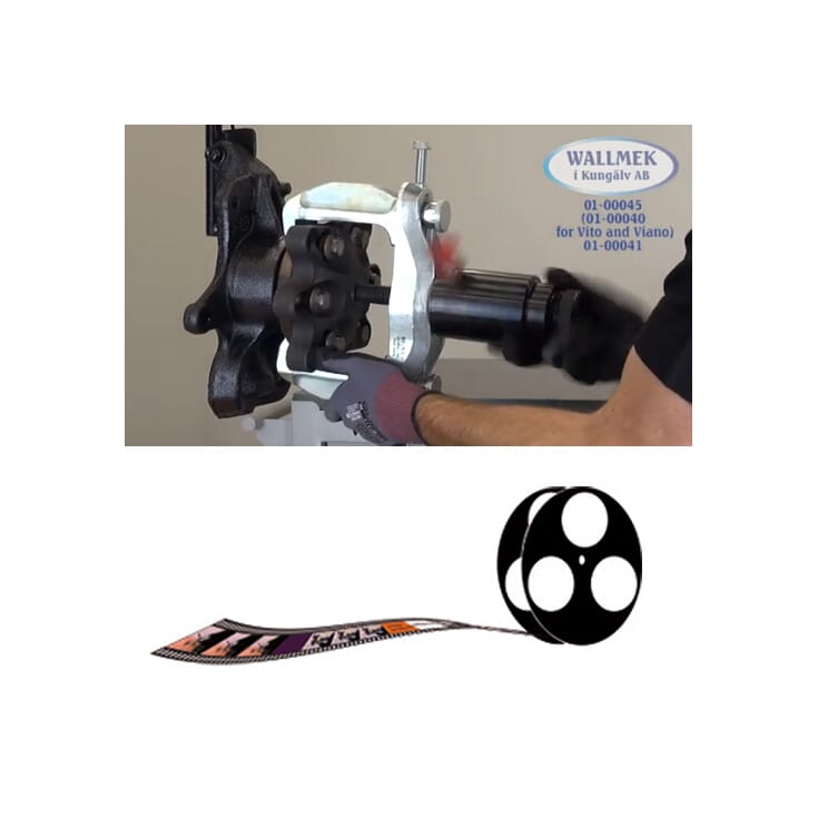 WK-02-00015-015 Monteringsverktøy kompakthjullager MB Sprinter,Vito & Viano