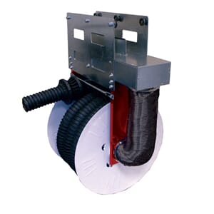 GLIDEKRYBBE MED TROMMEL 7,5M. X 150MM.