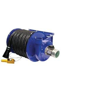 EKSOSSLANGETROMMEL 4" 10M. MOTORISERT