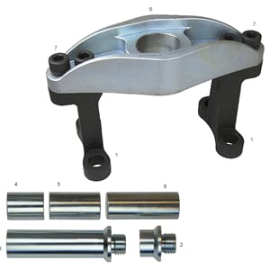 NAVAVDRAGER LAST 8/275, 10/335. FOR 45 TONN SYLINDER