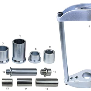 KINGBOLTVERKTØYSETT 45 TONN