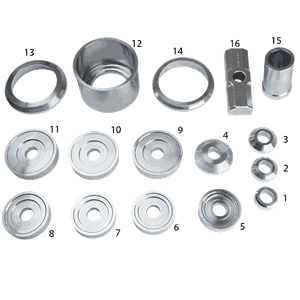 UNIVERSAL FREM/BAKHJULSLAGER SATS