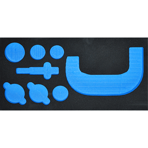 SKUFFEINNLEGG 1/5. F/1090/55-B, 54-06,54-10, 54-11. 1/4