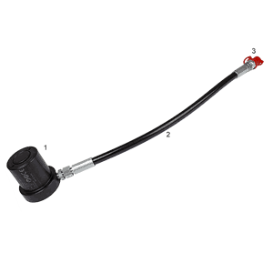 HYDRAULIKKSYLINDER 14 TONN M/SLANGE