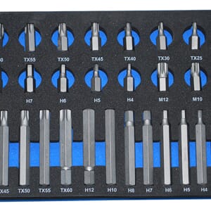 BITS SETT 42 DELER I FOAM 1/3