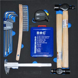 HAMMERE-BORKASETT-SKYVELÆRE ETC.