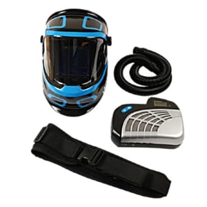 SVEISEHJELM MED ÅNDEDRETTSVERN